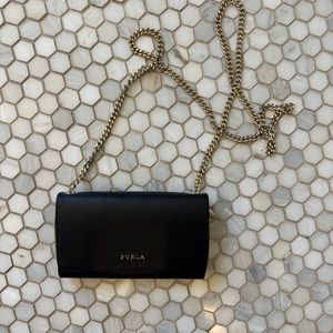 Furla Saffiano leather cross body bag